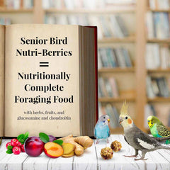 Lafeber Senior Bird Nutri-Berries for Parakeet & Cockatiel, 10 oz bag