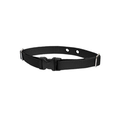 Lupine Pet 2 Hole Adjustable Nylon Replacement Collar Strap 3/4 inch Medium Black – LP27518A