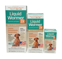 Liquid Dog Wormer Double Strength, 2 oz