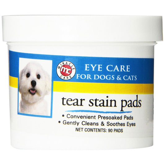 Miracle Corp Eye Clear Tear Stain Pads 90 count – MC424271