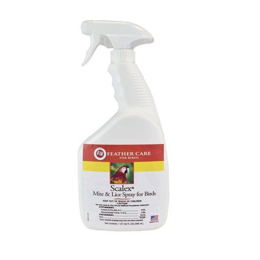 Miracle Corp Scalex for Birds Mite and Lice Spray 32 ounces – MC424329