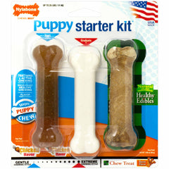 Nylabone Puppy Starter Kit 3 pack Regular – N201PSKP