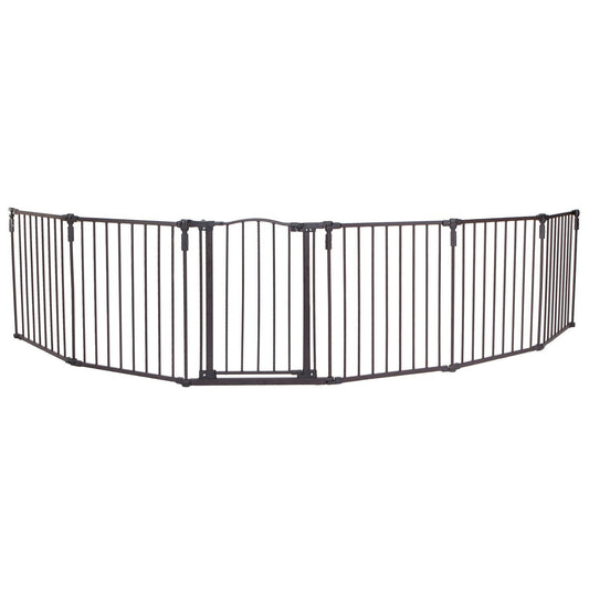 North States 3-in-1 Arched Décor Metal Superyard Six-Panel Bronze 24″ x 30″ – NS4936