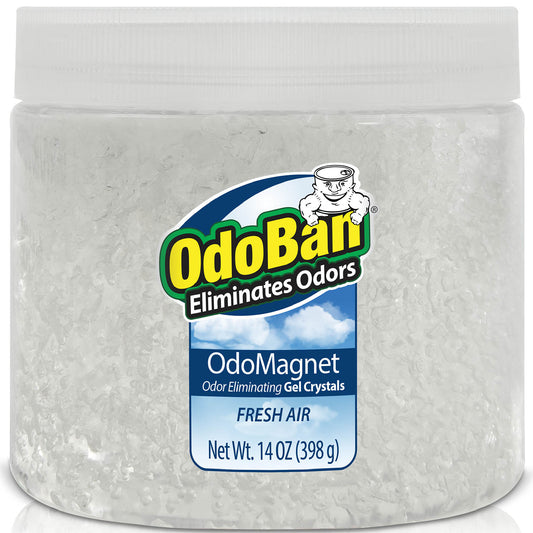 OdoBan OdoMagnet Odor Eliminator Fresh Air Gel Crystals 14oz