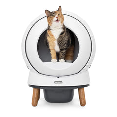 Arenero autolimpiable PetSafe ScoopFree SmartSpin para gatos, blanco, 53 x 48 x 67 cm – PAL00-17985