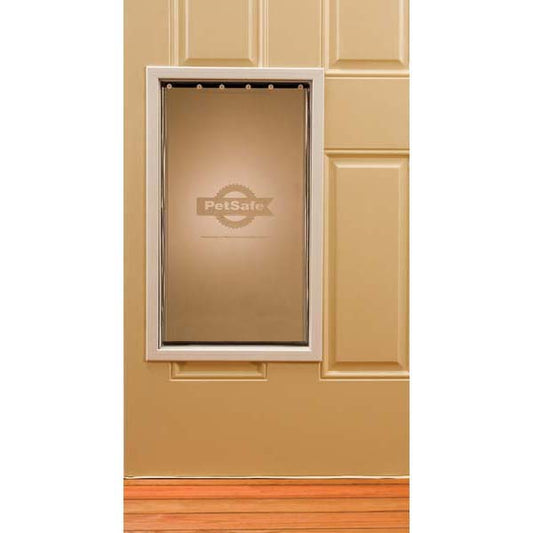 PetSafe Freedom Pet Door Premium Extra Large White 16.25″ x 27.125″ – PPA00-10862