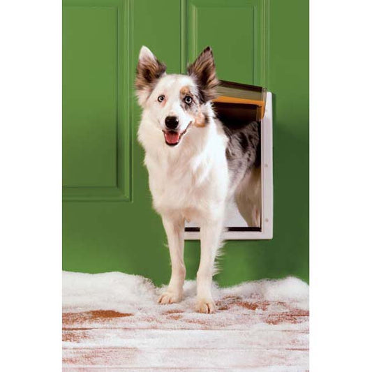 PetSafe Extreme Weather Pet Door Large White 12.5″ x 19.875″ – PPA00-10986