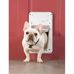 PetSafe SmartDoor Dog Door Small White 9″ x 15.625″ – PPA11-10711