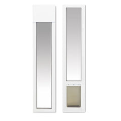 PetSafe Sliding Glass Pet Door Medium White 11.5″ x 0.75″ x 81″ – PPA11-14767