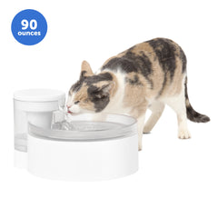 PetSafe Outlast Pumpless Pet Fountain 90oz White – PWW00-17258