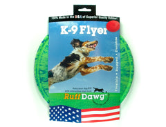 Ruff Dawg K9 Flyer Jr Dog Toy Assorted Colors 5.5″ x 5.5″ x 0.2″ – RD81701