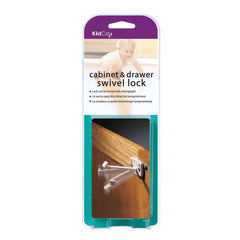 Kidco Swivel Cabinet and Drawer Locks 1 pack White – S333
