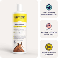 Summit Animal Health Muscle Relief for Horses, 16oz