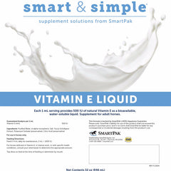 SmartEquine Smart & Simple Vitamin E Liquid, 32oz