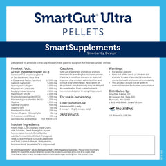 SmartEquine SmartGut Ultra Pellets, 5lbs