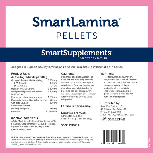 SmartEquine SmartLamina Pellets, 10lbs