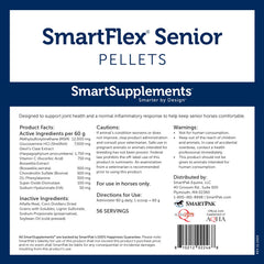 SmartEquine SmartFlex Senior Herb-Free Pellets
