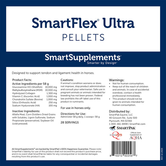 SmartEquine SmartFlex Ultra Pellets, 3.6lbs