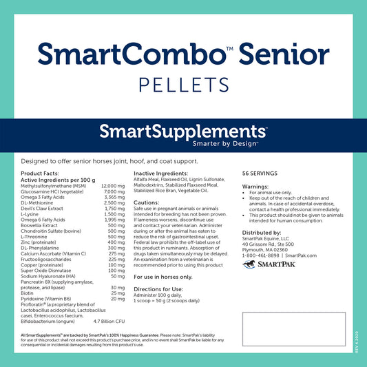 SmartEquine SmartCombo Senior Pellets, 12.4lbs