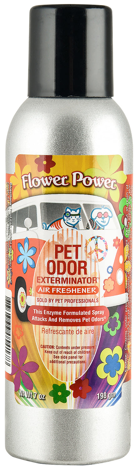 ** Pet Odor Exterminator Spray, Flower Power, 7 oz