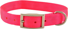 1" x 24" Dog Collar Color: Hot Pink