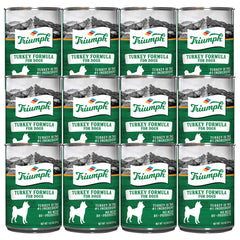 Triumph Dog Food, Turkey Formula, 13.2 oz, 12PK