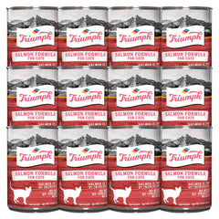 Triumph Cat Food, Salmon Formula, 13 oz, 12PK