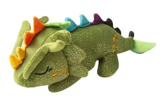Drowsy the Dragon, 14", Green