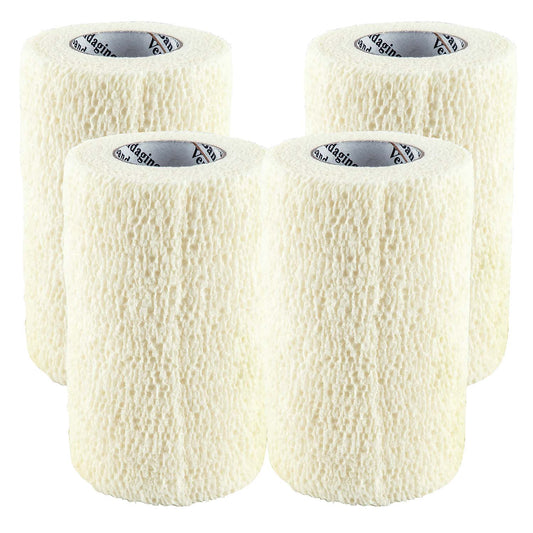 4" Vetrap Color: White 4 count