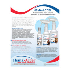 Hema-Accel Canine All Natural Wound Care Spray, 4oz