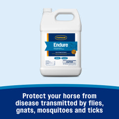 Farnam Endure Sweat-Resistant Fly Spray for Horses 128 Ounces