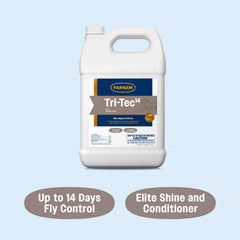 Farnam Tri-Tec 14 Fly Repellent for Horses 128 ounces