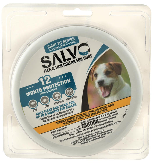 Salvo Flea and Tick Collars Size: 14in