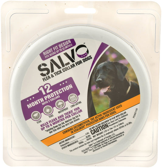 Salvo Flea and Tick Collars Size: 22 in