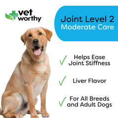 Vet Worthy Level 2 Chewable Joint Support, 60 ct