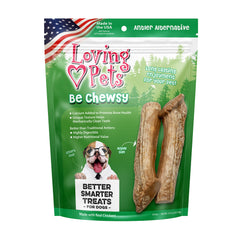Loving Pets Be Chewsy Antler Alternative Dog Chew, 6pk