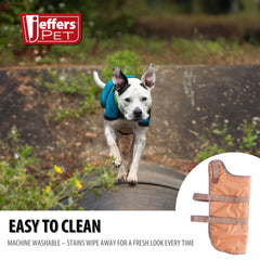 Jeffers Breathe Comfort Ripstop Dog Blanket, Apricot Tan Natural, 20" Medium - Waterproof, Windproof, Breathable, Durable - Ideal for Outdoor, Indoor, Travel - Machine Washable Insulation