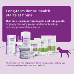 VETRADENT Veggie Dental Chews for Dogs - Small