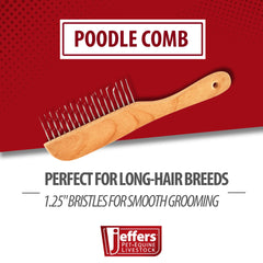 Jeffers Grooming Tools for Pets, 6pc Kit – Nail Clipper, Dematting Rake, Thinning Shears, Scissors, Comb & Brush – Pet Grooming for Dog, Cats, Poodle, Long Haired Breeds – Professional & Home Use