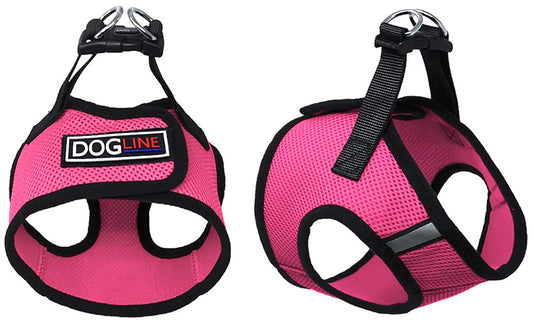Boston Mesh Harness, XXSmall Color: Hot Pink