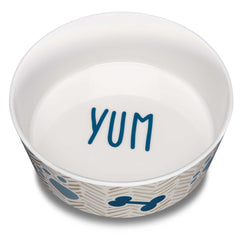 Loving Pets Dolce Moderna Bowl Yum Chevron 1ea/SM