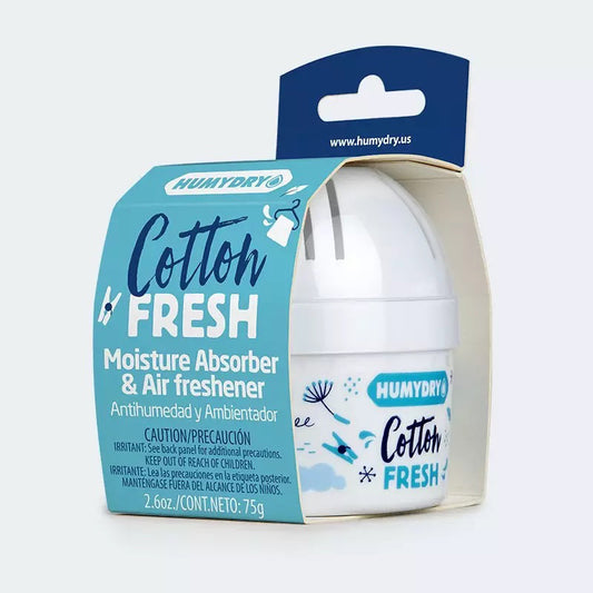 Humydry Mini Moisture Absorber & Air Freshener 2.6 oz Cotton Fresh