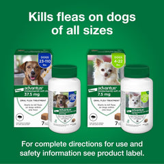 Advantus Soft Chew for Dogs 23-110 lb, 37.5mg, 7 count