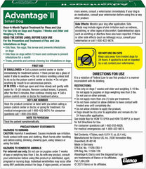 Advantage II Dogs 3-10# - 4pk