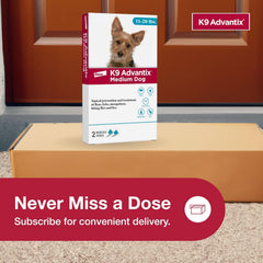K9 Advantix Medium Dog 2pk