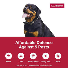 K9 Advantix Extra Large Dog 2pk
