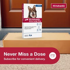 K9 Advantix Extra Large Dog 2pk