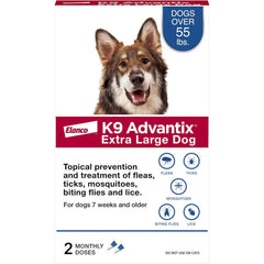 K9 Advantix Extra Large Dog 2pk