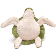 Jeffers Pet Plush Dog Toy with Squeaker, Green Turtle 4.5" - Soft Crinkle Fabric, Safe & Durable, Healthy Fun for Small & Medium Dogs, Interactive Play, Fetch, Tug - Best Gift for Active Games