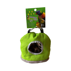 A&E Happy Beaks Snuggle Sack Bird Hut Medium